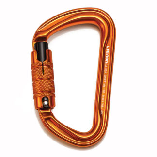 Mosquetón de Seguridad Automático Forma D Fusion / Naranja / FP8106-3K