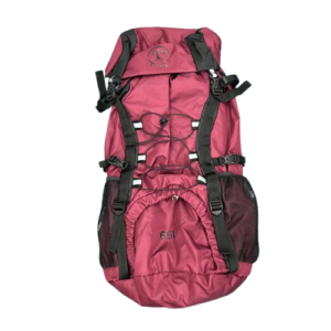 Bolso / Morral / Mochila de 65 litros Matika - Vino Tinto/Negro