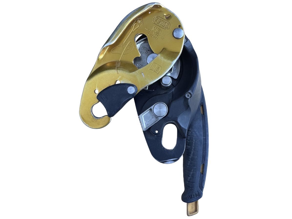 Freno para trabajo Petzl I'D USADO