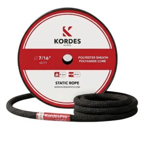 Cuerda Estática Kordes 11mm Negra
