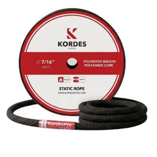 Cuerda Estática Kordes 11mm Negra