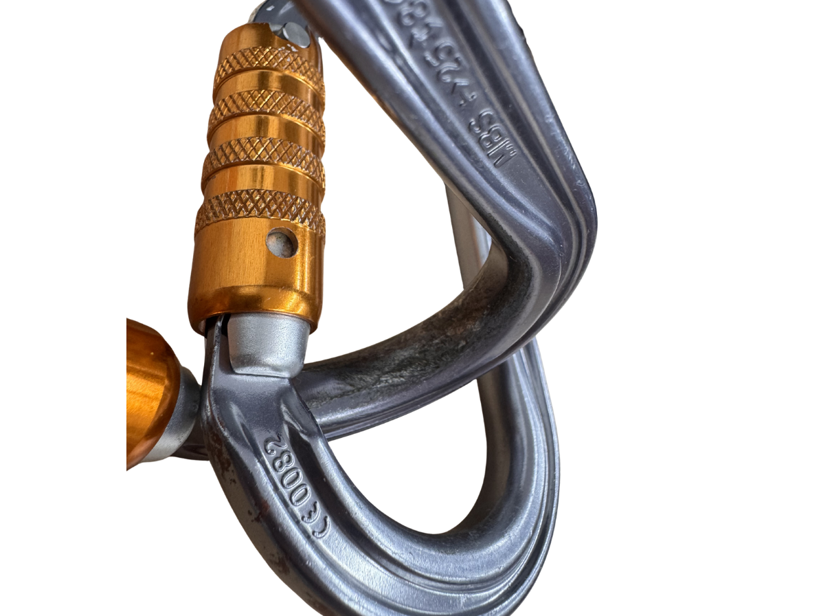 Mosquetón de seguridad Petzl OK TRIACT-LOCK (usado) - Image 2