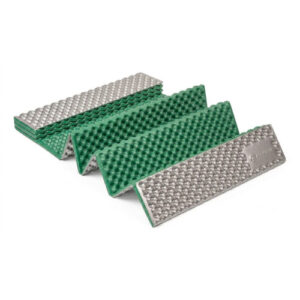 Aislante de neopreno corrugado para camping - Verde