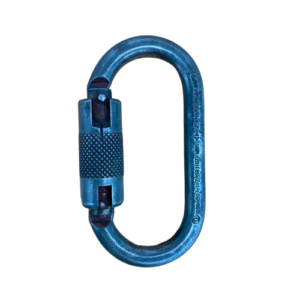 Mosquetón oval de acero EN362 - 25KN - Autolock - USADO